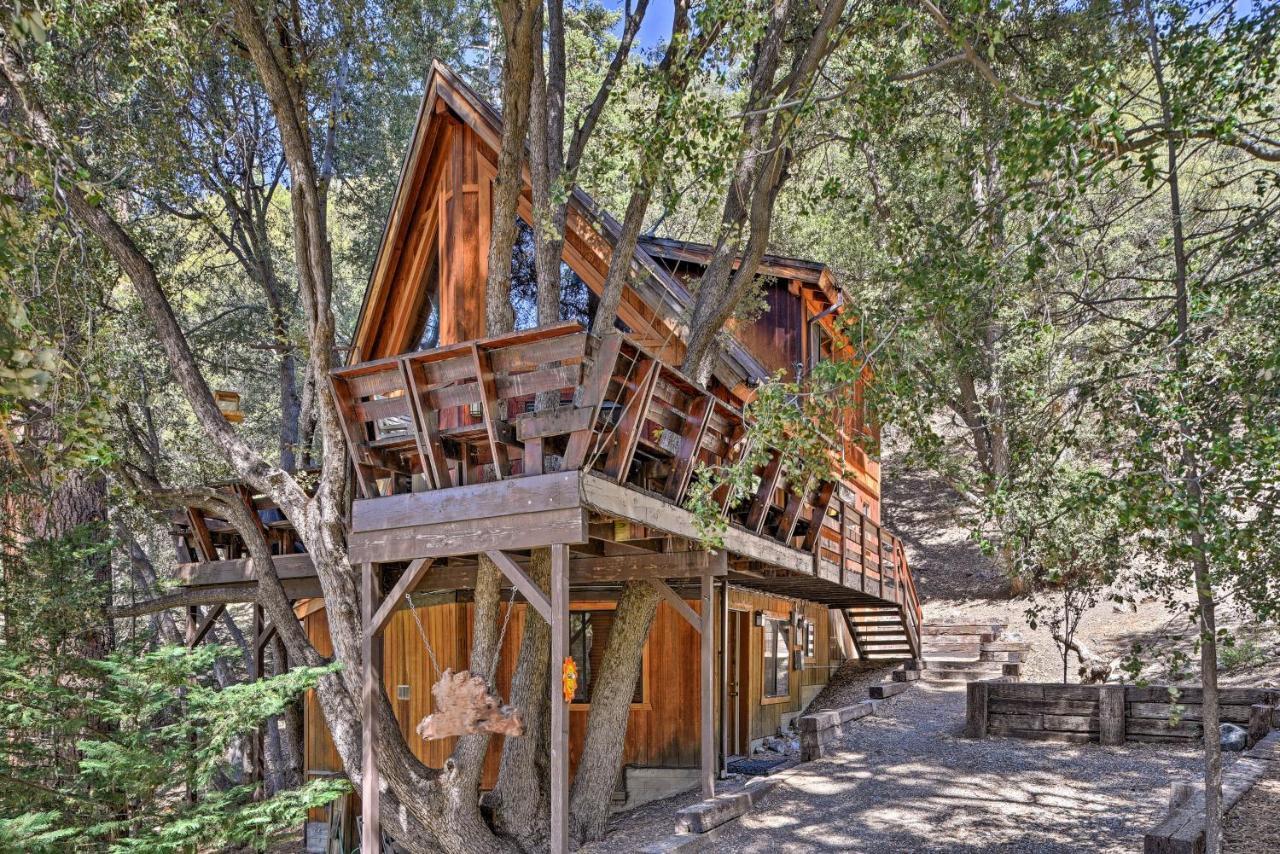 Updated Tree House Pine Mtn Club Cabin By Trails Pine Mountain Club Exterior photo